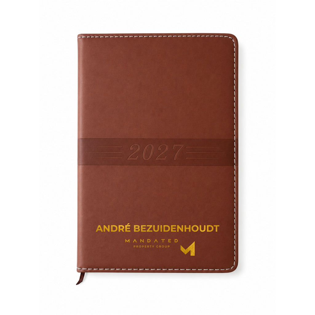 A5 Striped Diary 2027