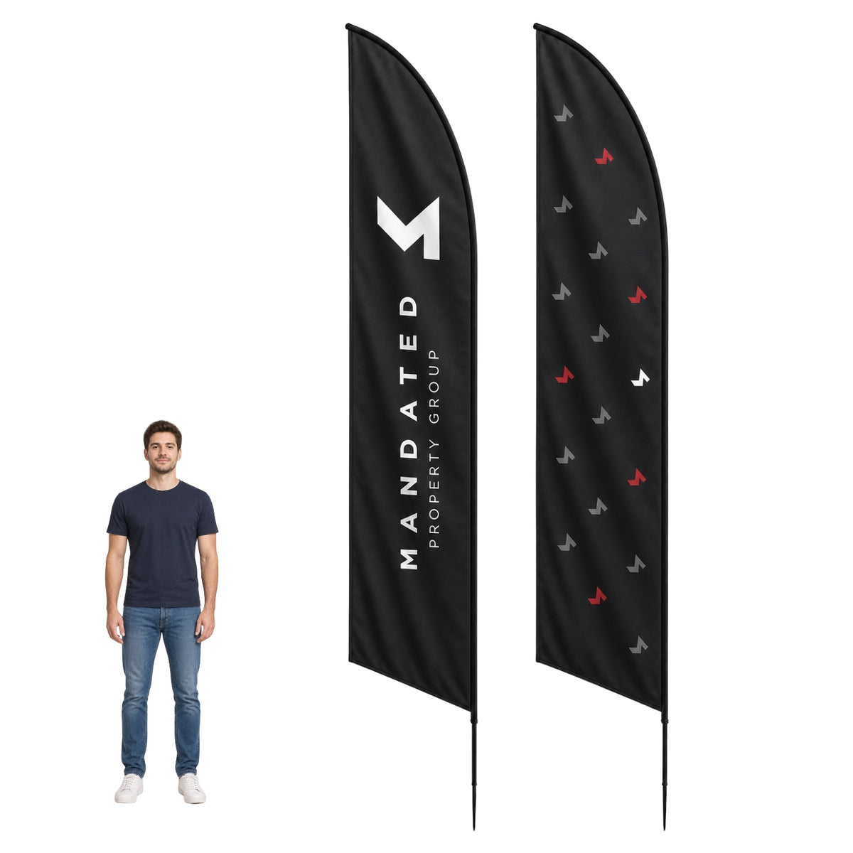 Mandated Arcfin Flag - 4 Meters