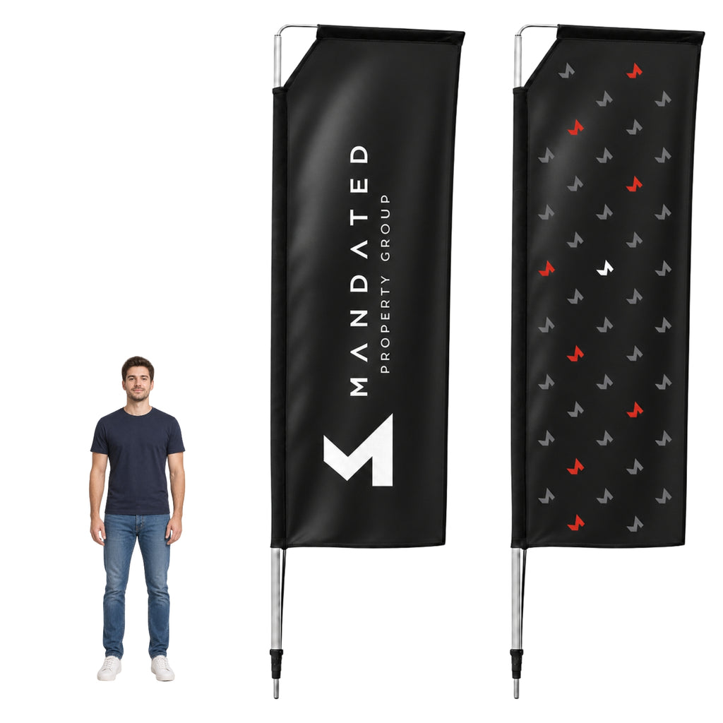 Mandated Telescopic Flags - 4 Meters