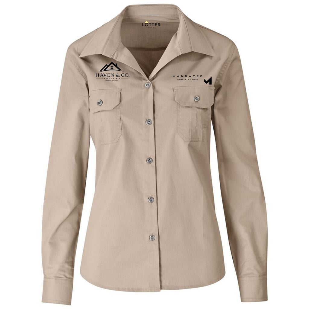 Ladies & Men Mandated Bush Long Shirt
