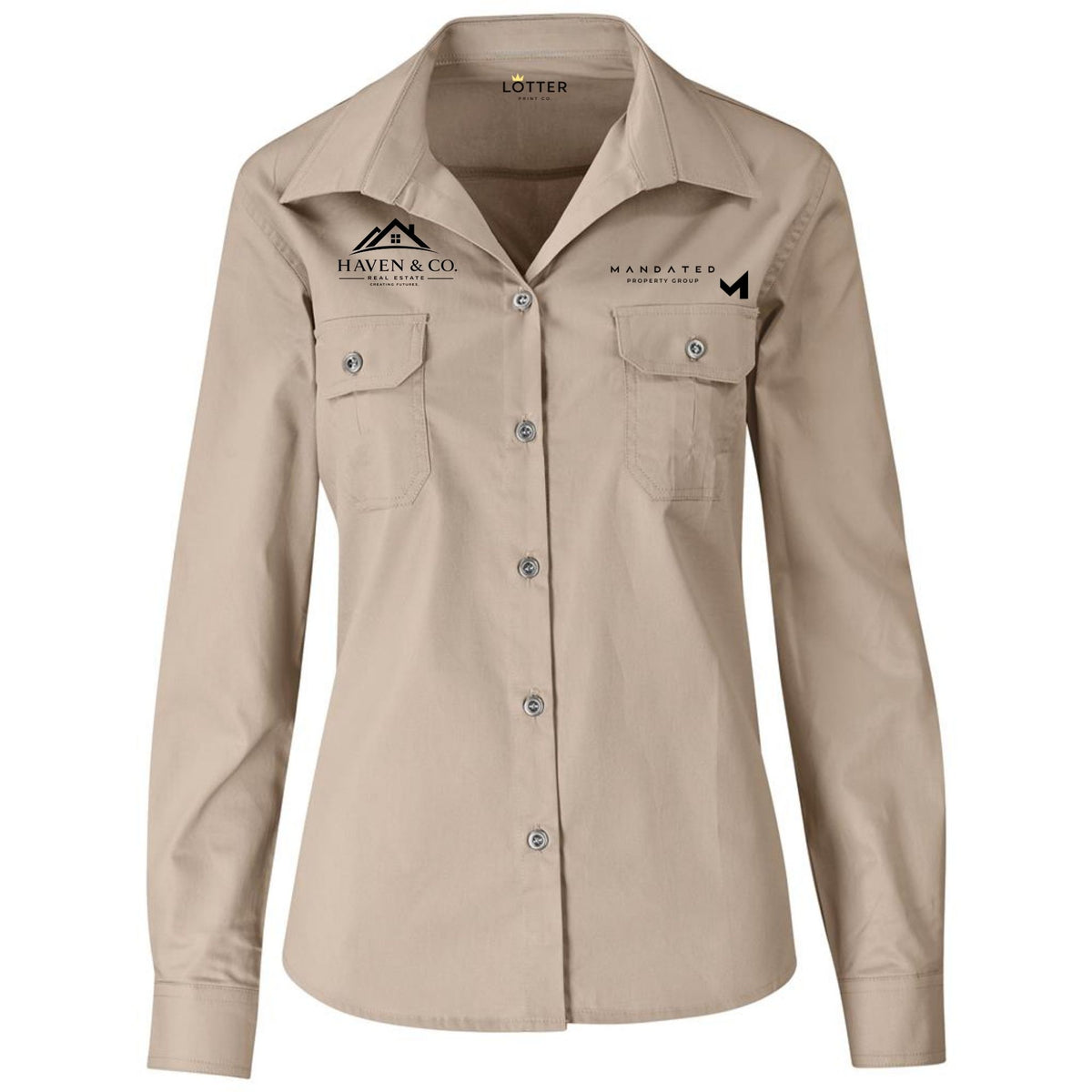 Ladies & Men Mandated Bush Long Shirt