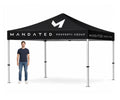 3m x 3m Pitched Roof Gazebo - Aluminium