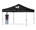 3m x 3m Pitched Roof Gazebo - Aluminium