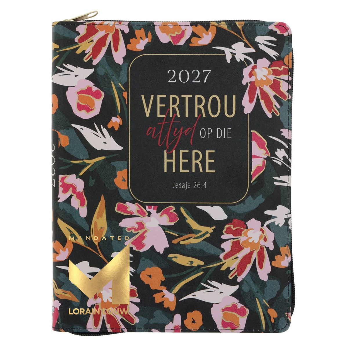 A5 Christian Zip Close 2027 Weekly Planner