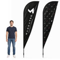Mandated Teardrop Flags - 3 Meters