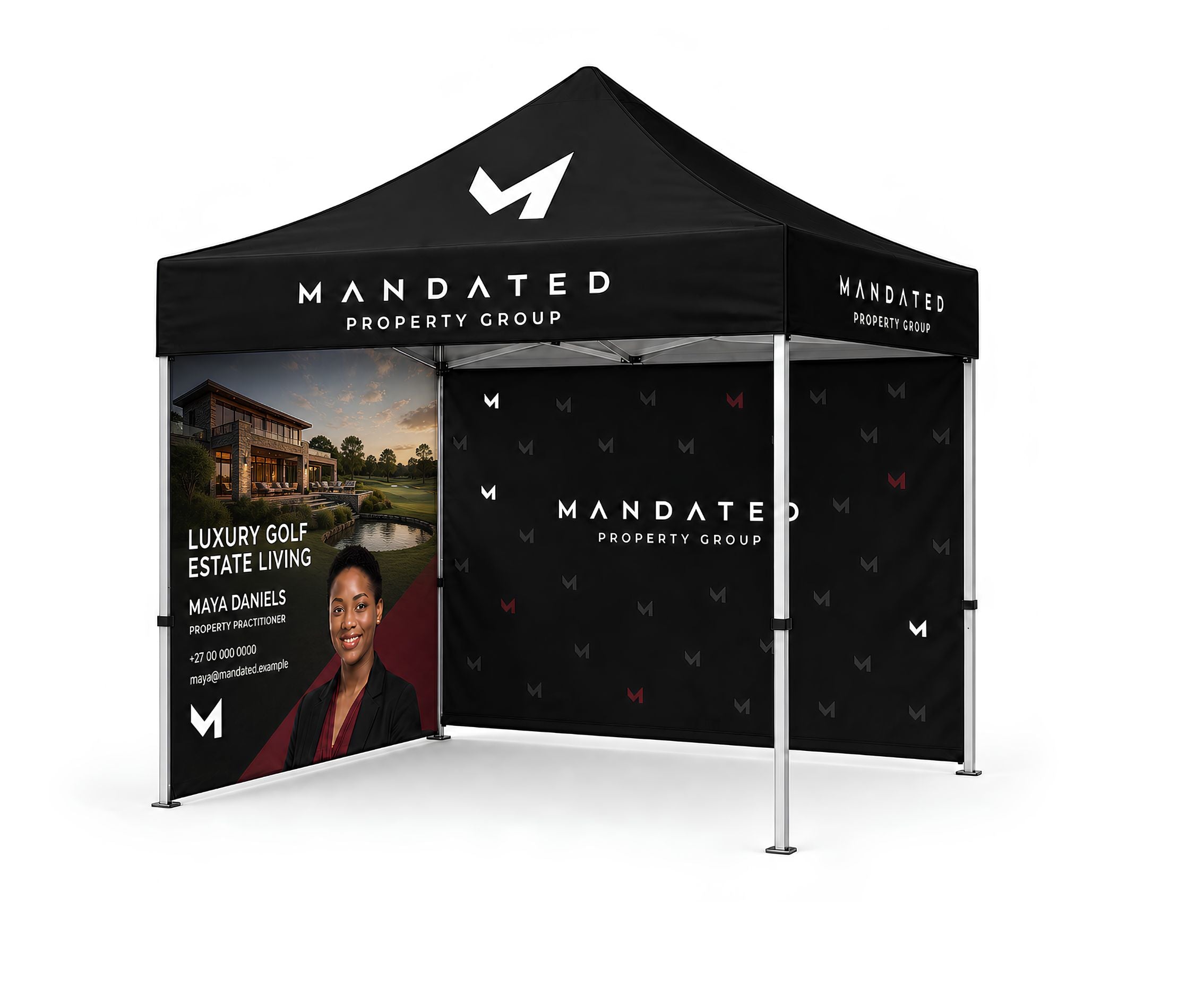 2m x 2m Pitched Roof Gazebo