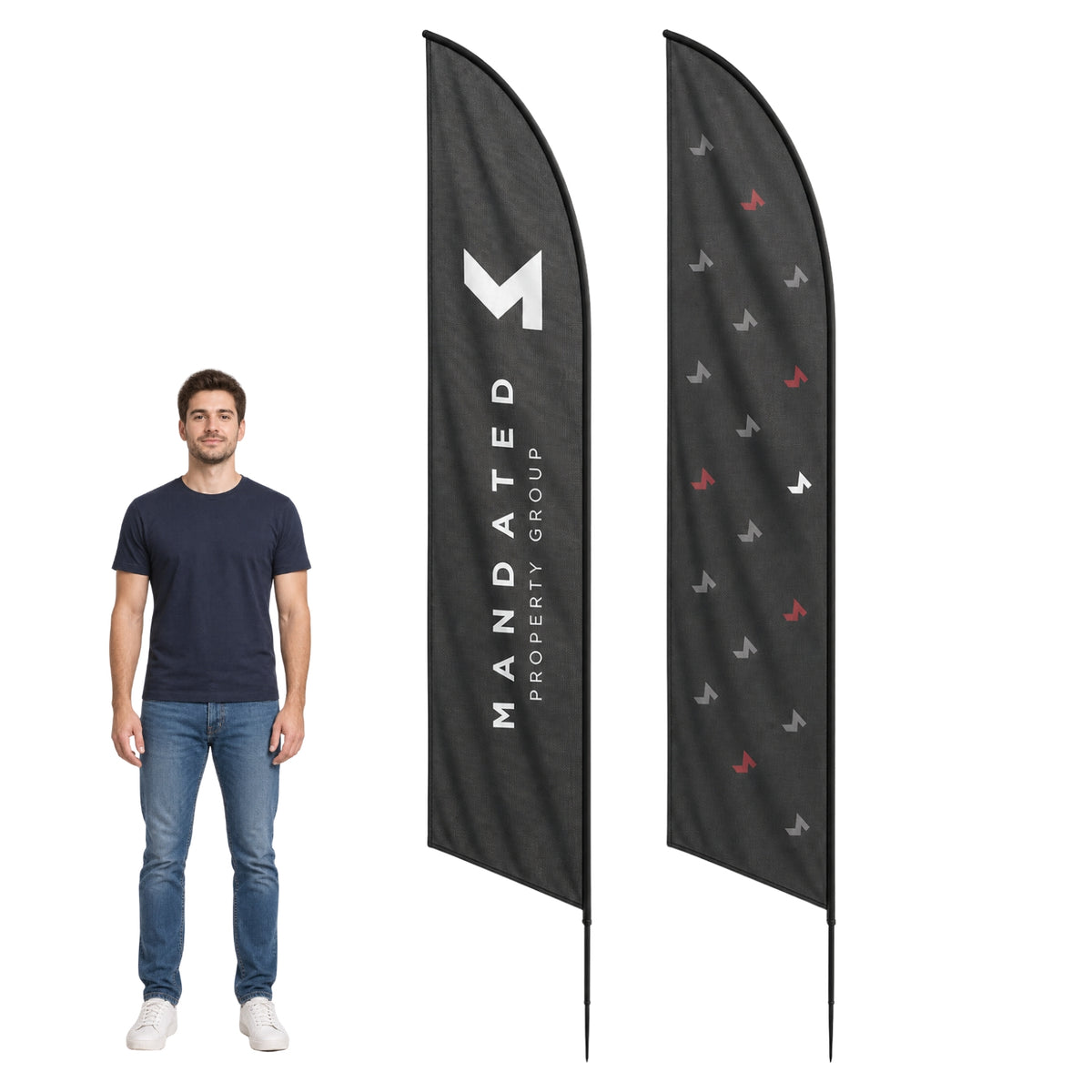 Mandated Arcfin Flag - 3 Meters