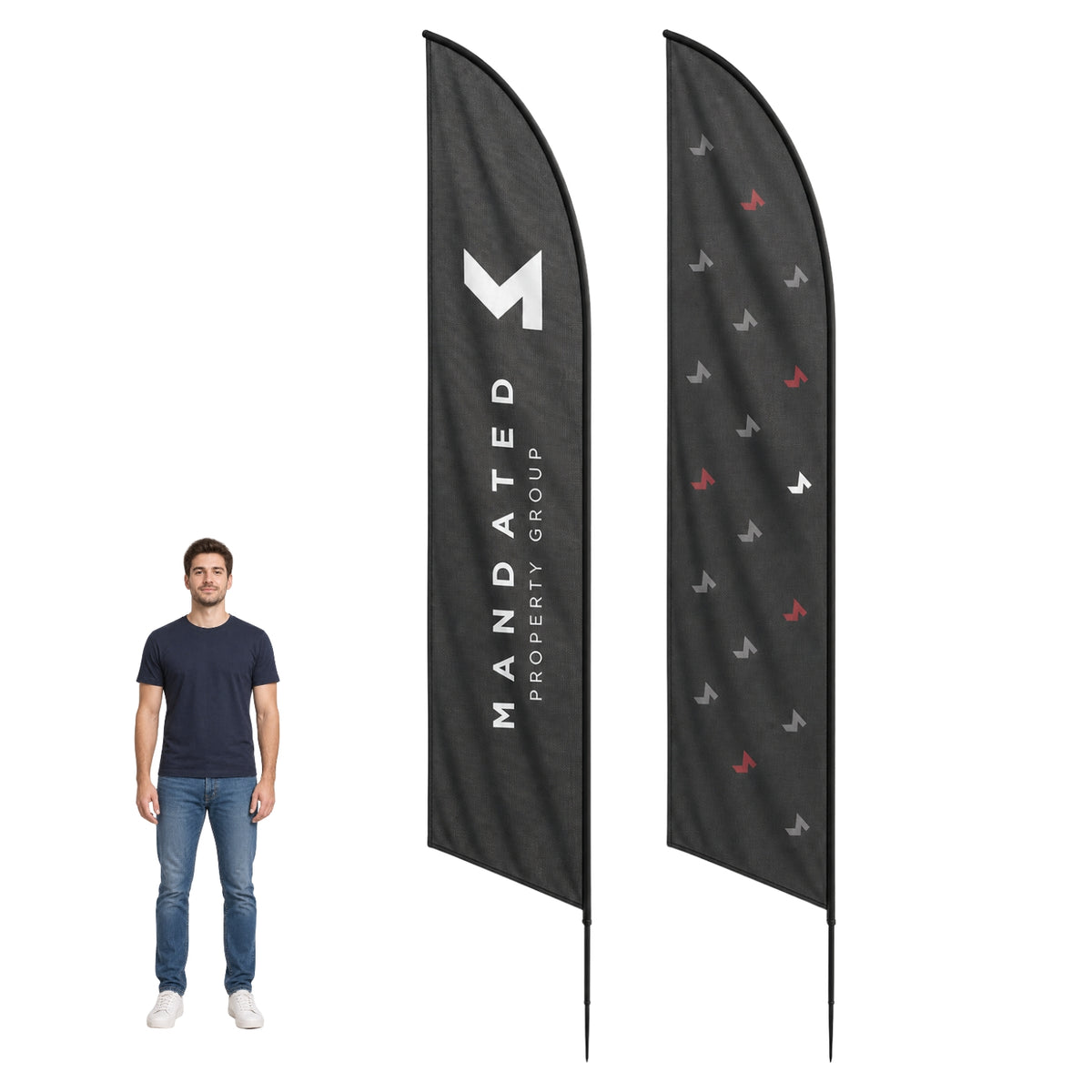 Mandated Arcfin Flag - 4 Meters