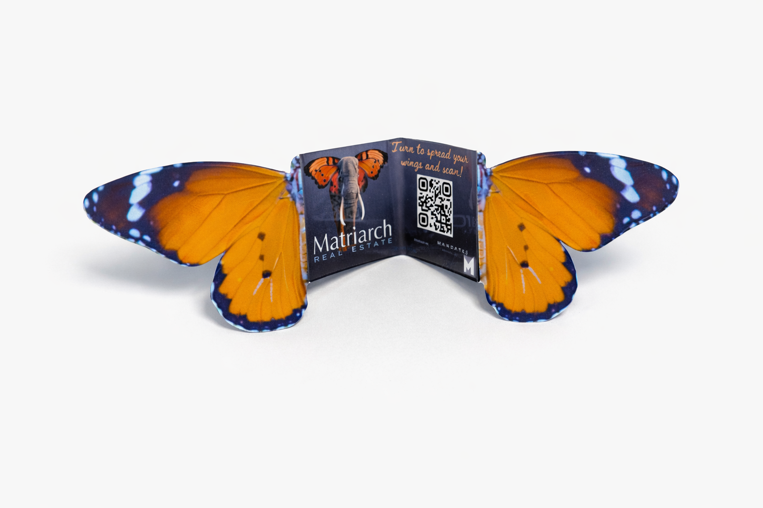 Folded Business Cards