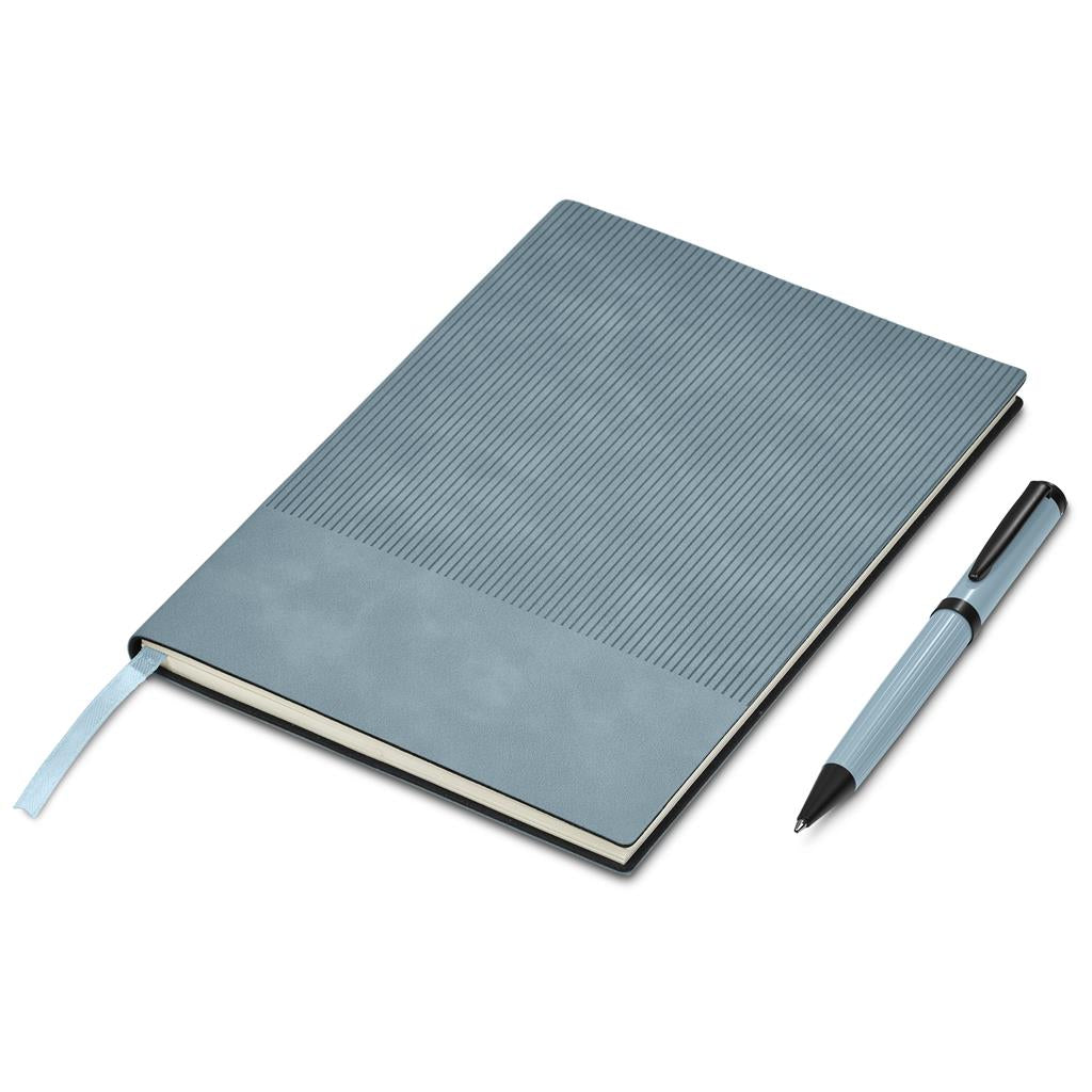 Velour Executive Notebook & Pen Gift Set