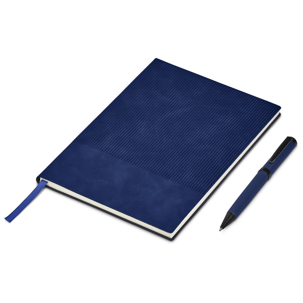 Velour Executive Notebook & Pen Gift Set