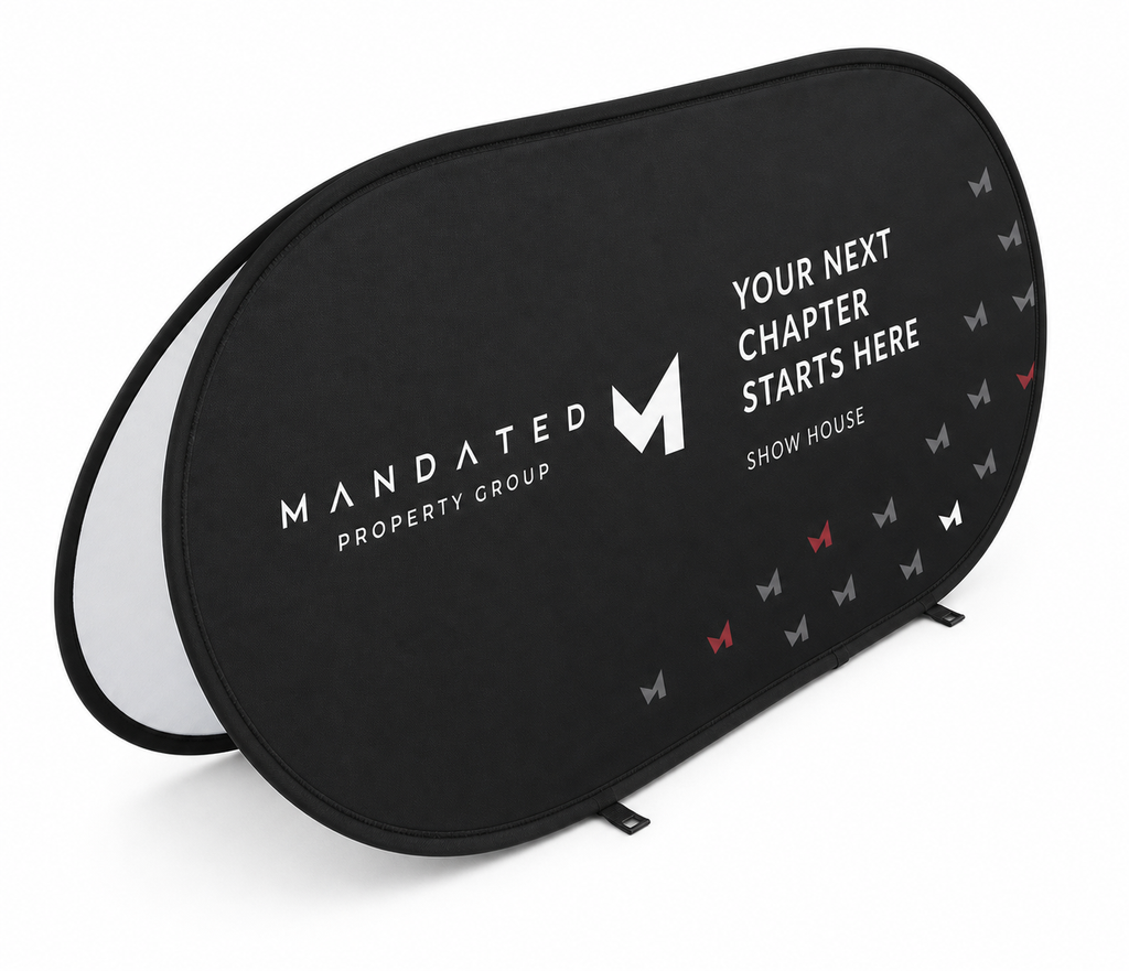Sublimated Pop-Up Banner