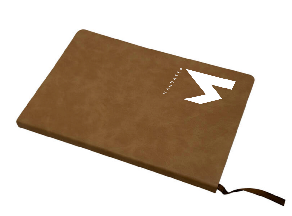 Luxury Custom  Pleather Notebook