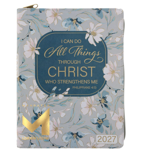 A5 Christian Zip Close 2027 Weekly Planner