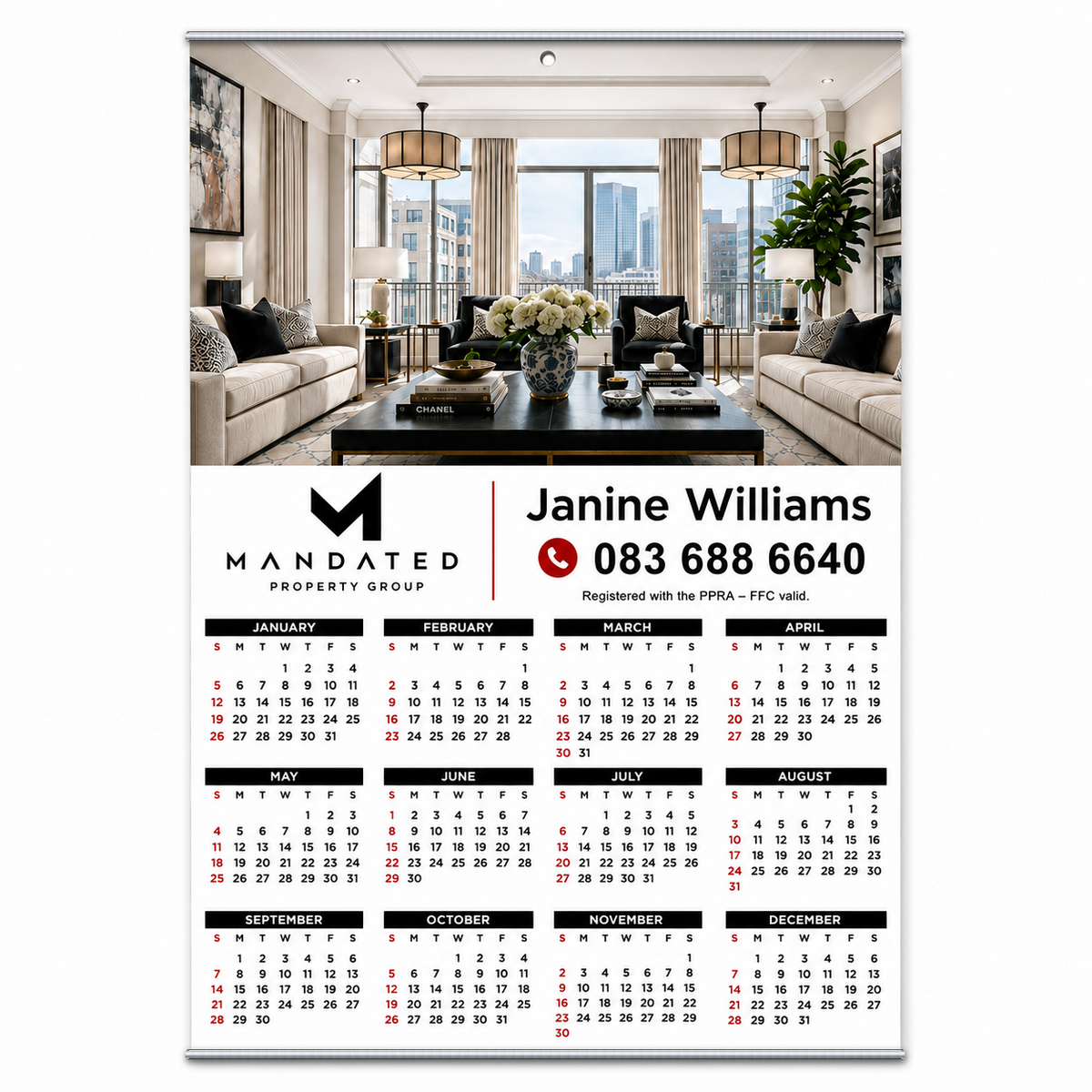 A3 Wall Calendar