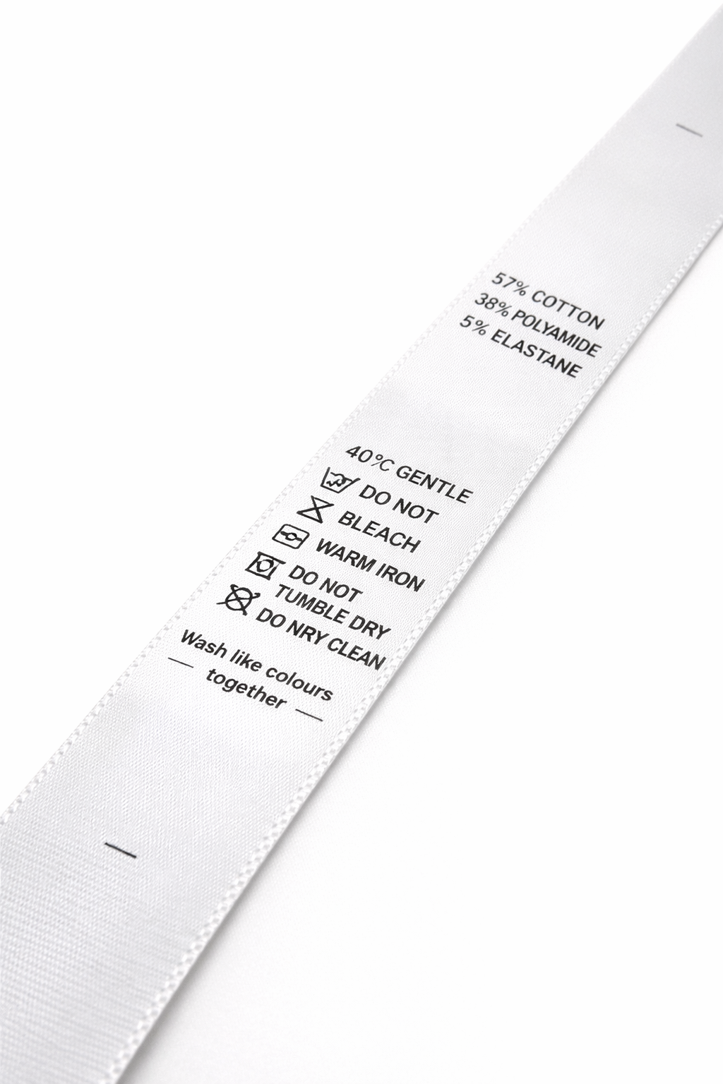 Satin Clothing Labels