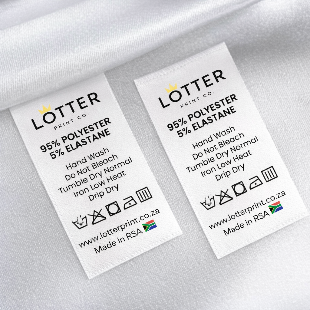 Satin Clothing Labels