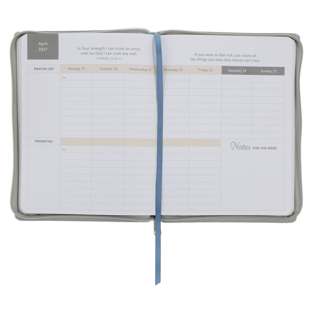 A5 Christian Zip Close 2027 Weekly Planner