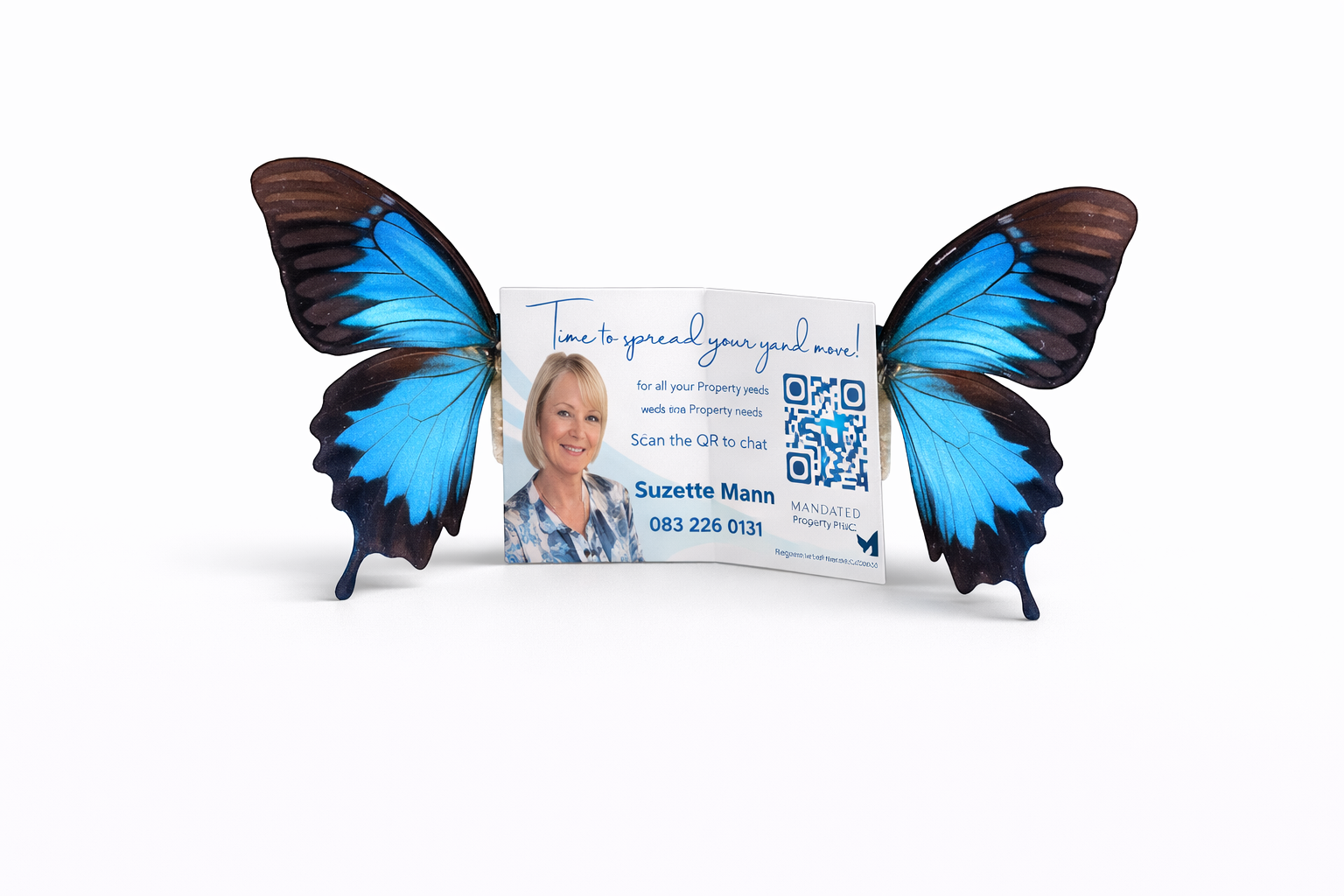 Folded Business Cards